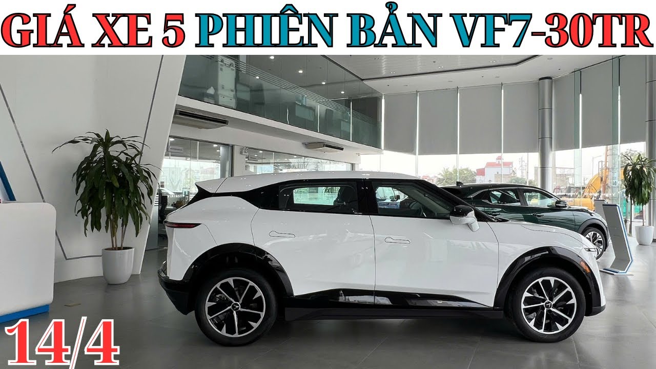 Bảng Giá Xe VF7 Mới Nhất 10/2025: Lăn Bánh, Trả Góp & Ưu Đãi Khủng Bảng Giá Xe VF7