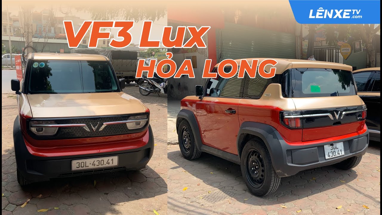 Độ Vinfast VF3 đỏ