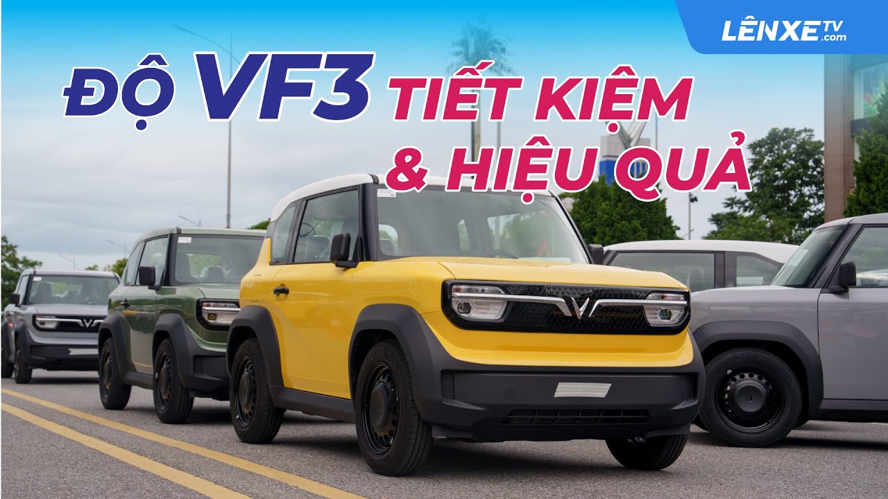 Độ Vinfast VF3 trắng