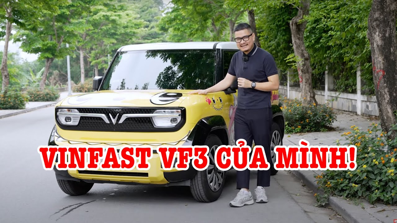 Báo giá độ VinFast VF3 vàng 2024: Chi phí cần chuẩn bị là bao nhiêu?