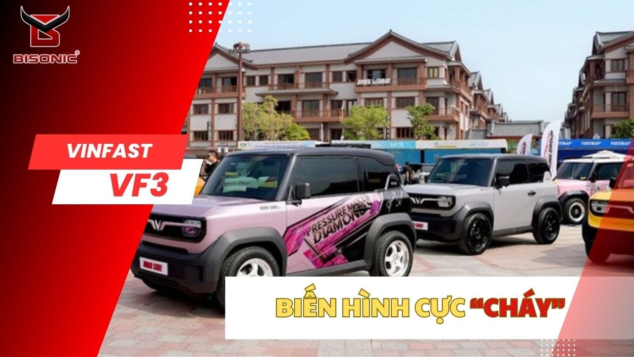 Gợi ý các hạng mục nâng cấp đắt giá giúp VF3 vàng lột xác ngoạn mục