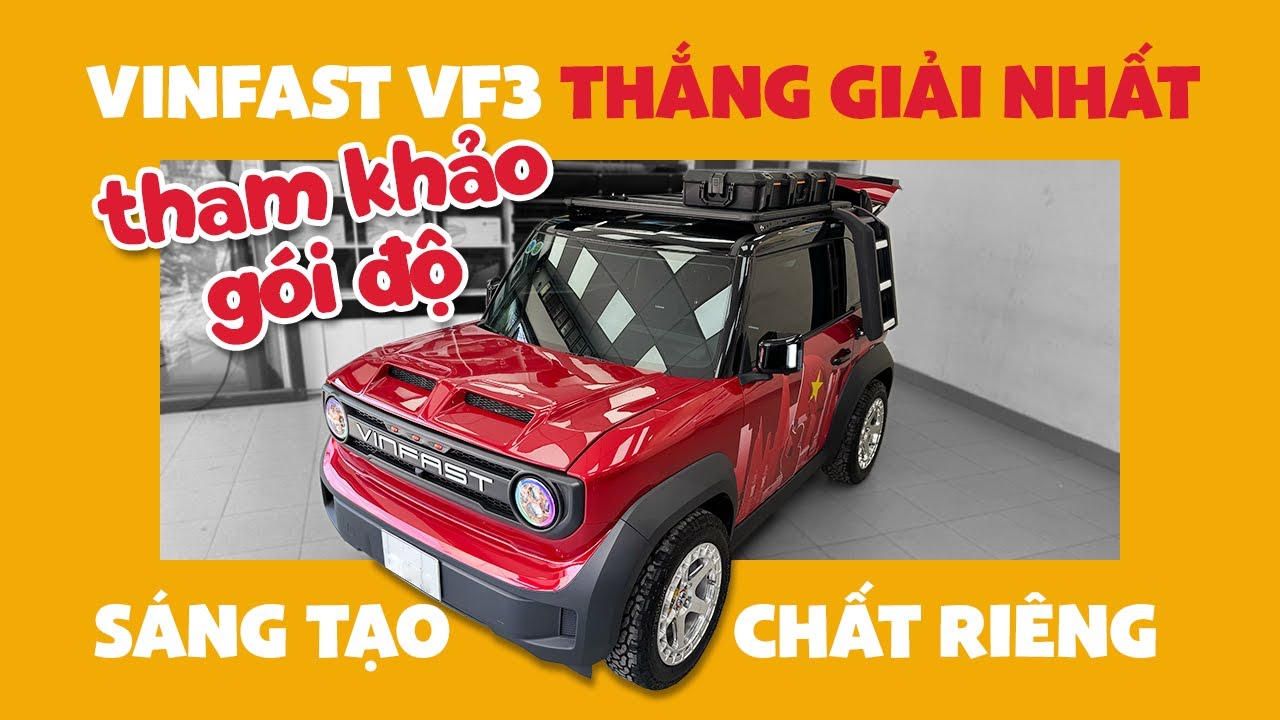 Gợi ý các gói độ ngoại thất giúp VinFast VF3 lột xác ấn tượng