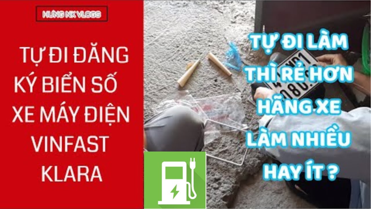 thủ tục đăng ký xe máy điện vinfast