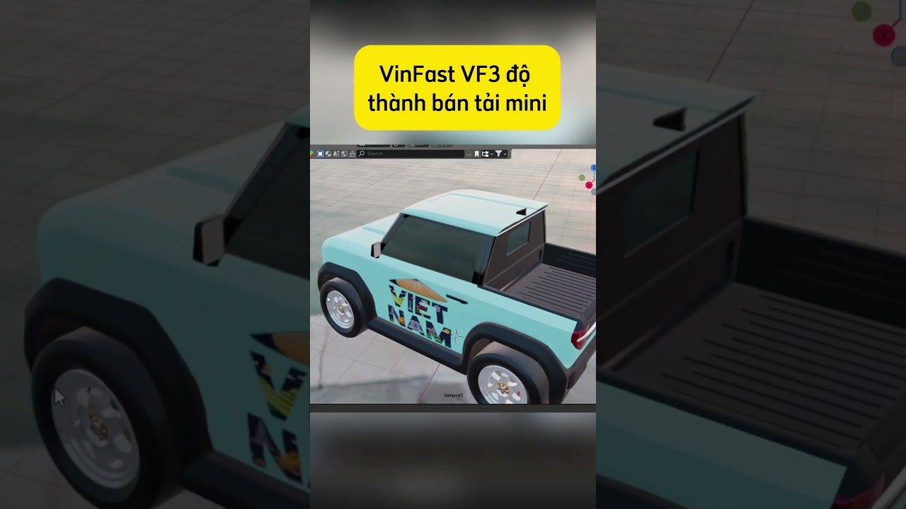 Xe VinFast VF3 độ bán tải được không? Chi phí, quy trình & pháp lý A-Z Xe VinFast VF3 độ bán tải được không